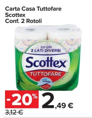 CARTA CASA TUTTOFARE SCOTTEX