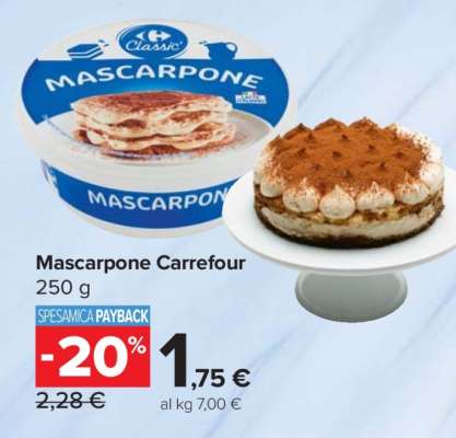 Mascarpone Carrefour
