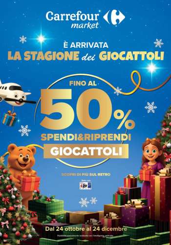 Volantino Carrefour - 24/10/2025 - 24/12/2025.