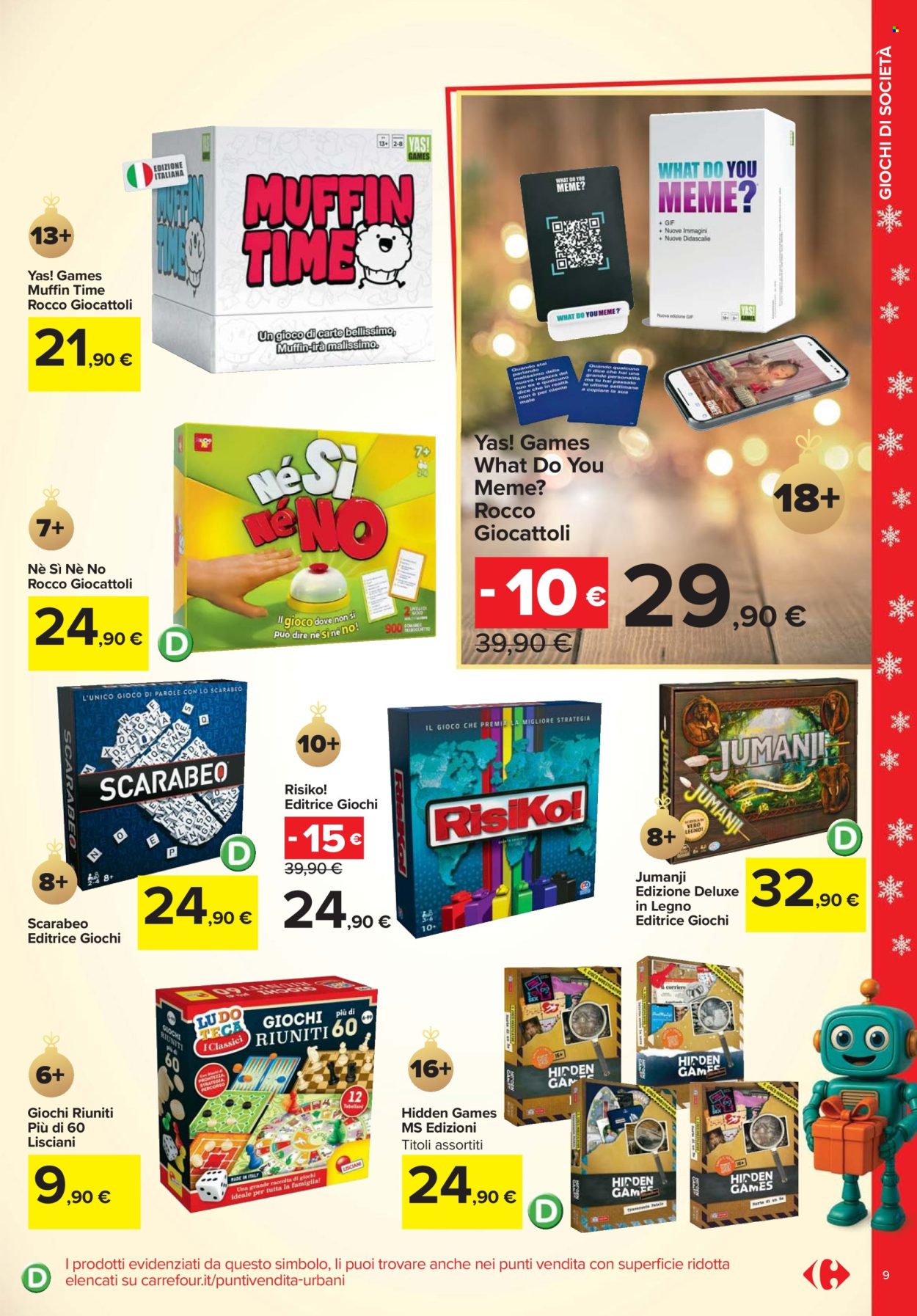 Volantino Carrefour - 24/10/2025 - 24/12/2025. Pagina 9
