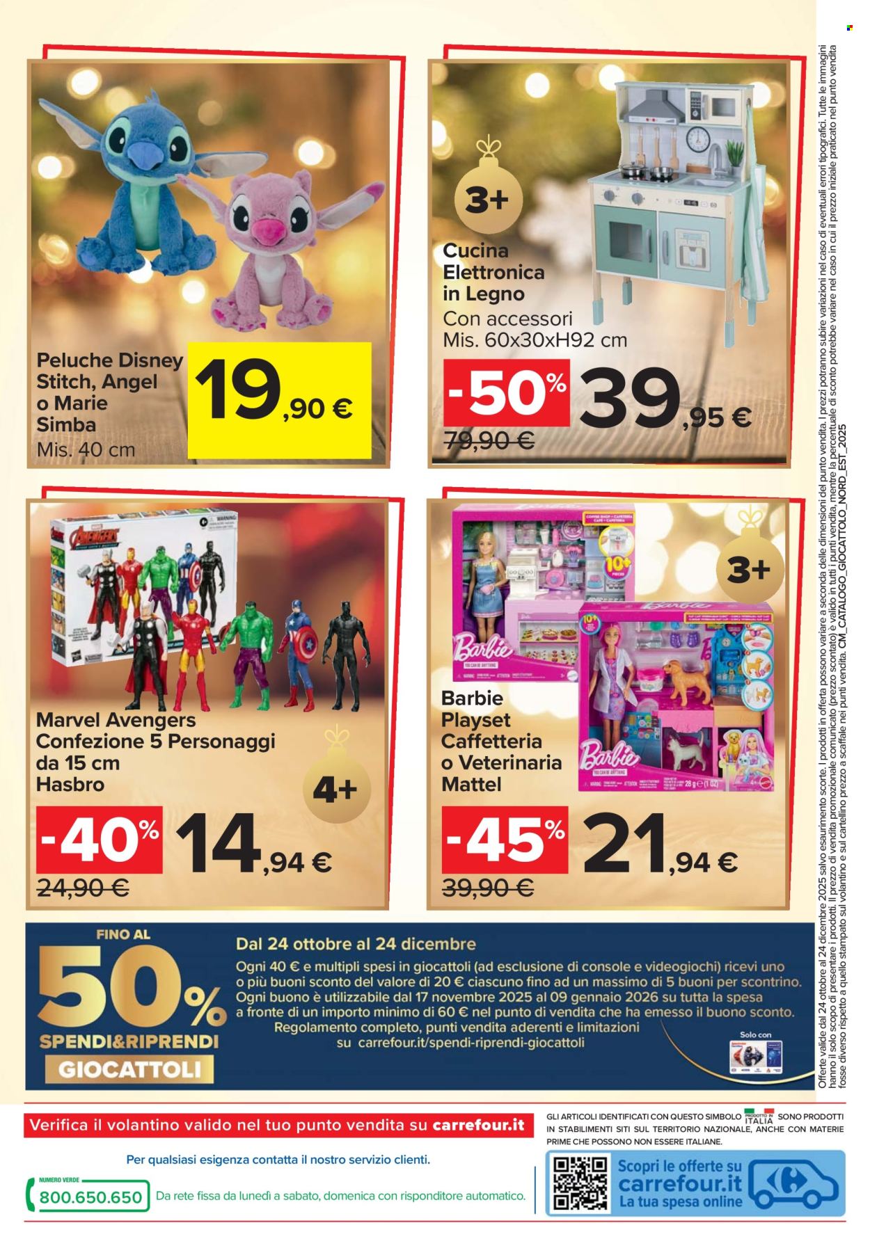 Volantino Carrefour - 24/10/2025 - 24/12/2025. Pagina 16