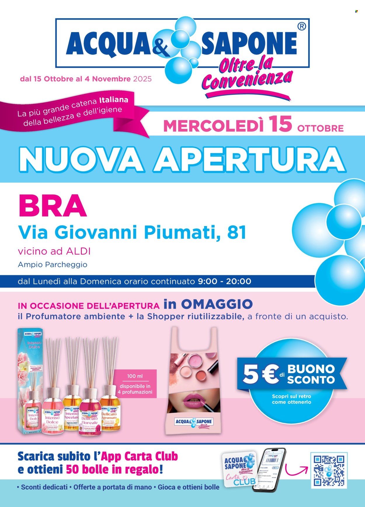Volantino Acqua & Sapone - 15/10/2025 - 4/11/2025. Pagina 1