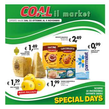 Volantino COAL - 23/10/2025 - 4/11/2025.