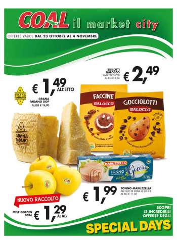 Volantino COAL - 23/10/2025 - 4/11/2025.