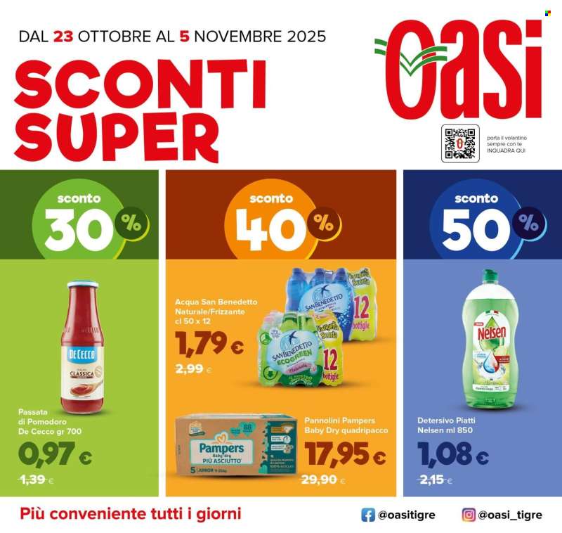Volantino Oasi - 23/10/2025 - 5/11/2025.