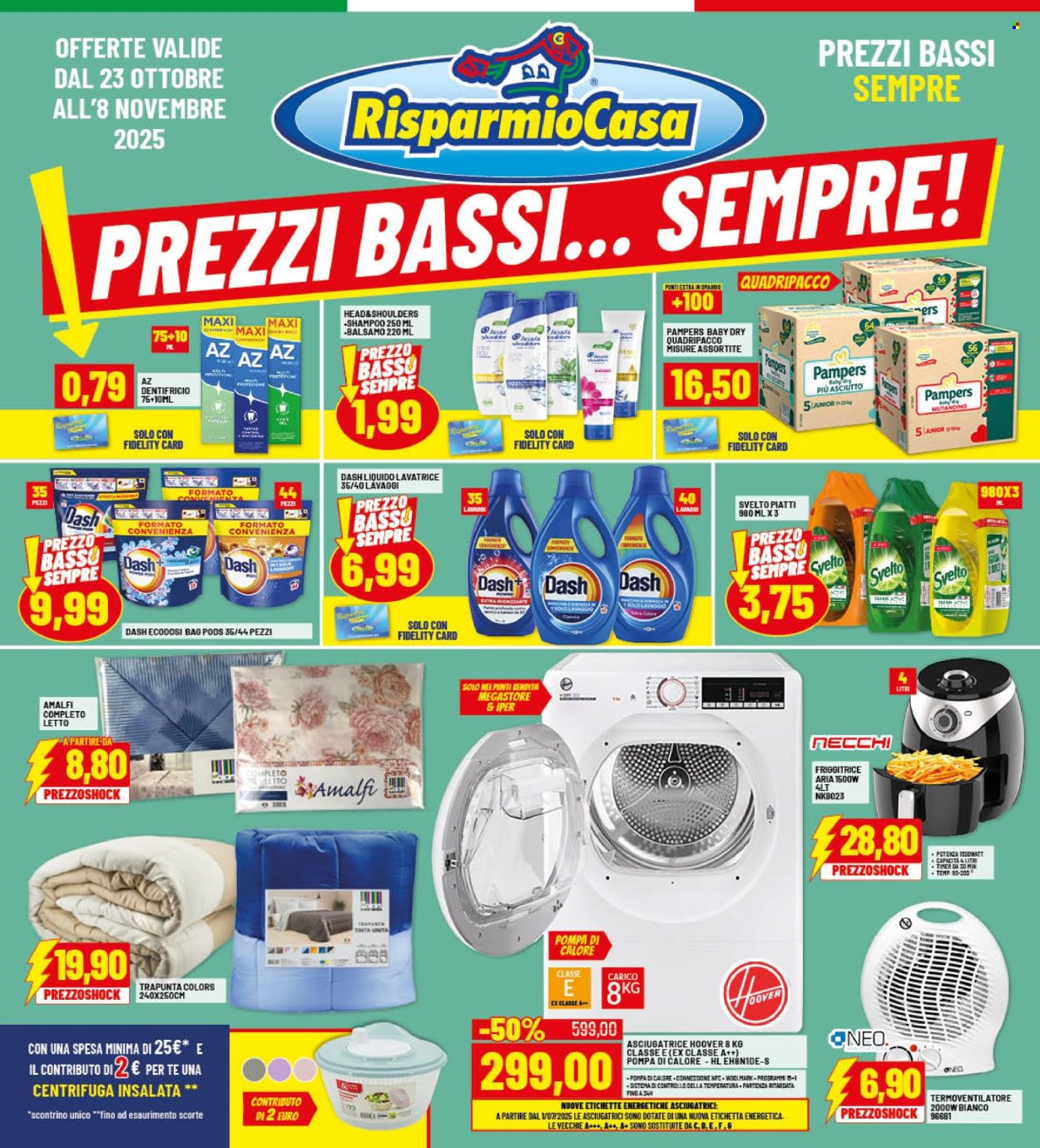 Volantino Risparmio Casa - 23/10/2025 - 8/11/2025. Pagina 1