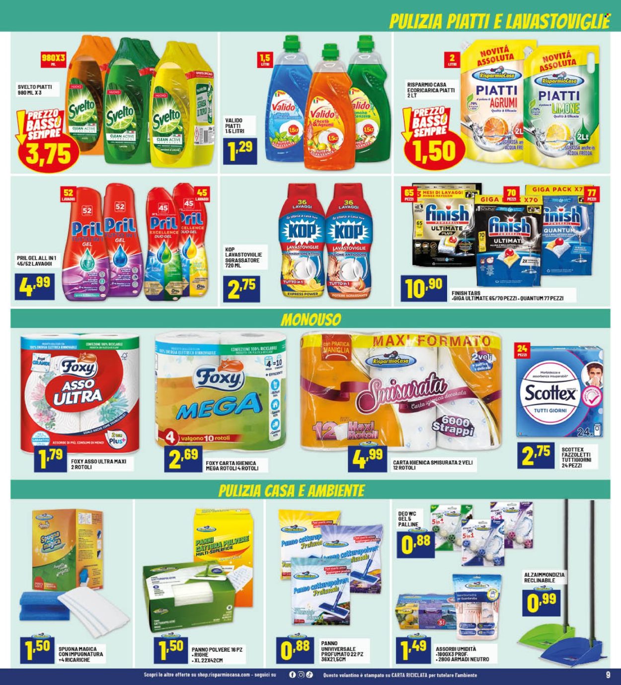 Volantino Risparmio Casa - 23/10/2025 - 8/11/2025. Pagina 9
