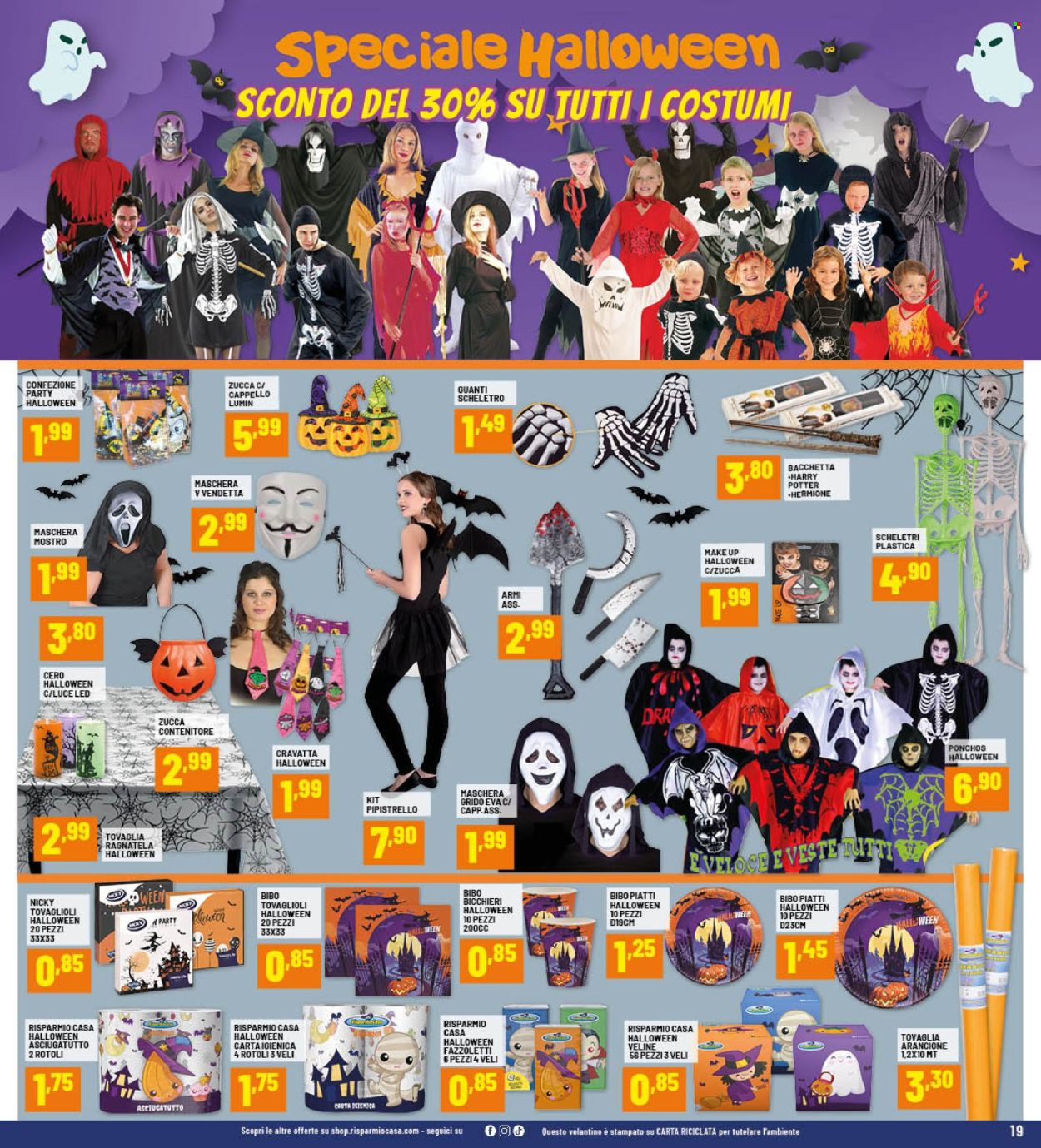 Volantino Risparmio Casa - 23/10/2025 - 8/11/2025. Pagina 19