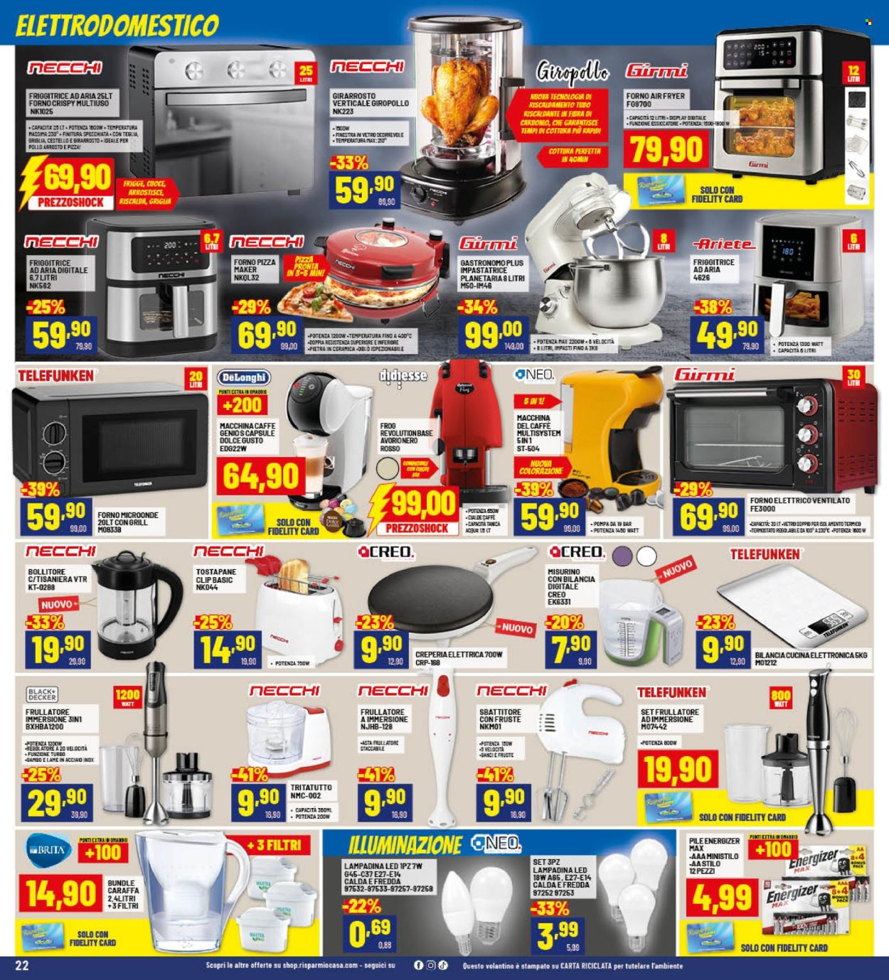 Volantino Risparmio Casa - 23/10/2025 - 8/11/2025. Pagina 22