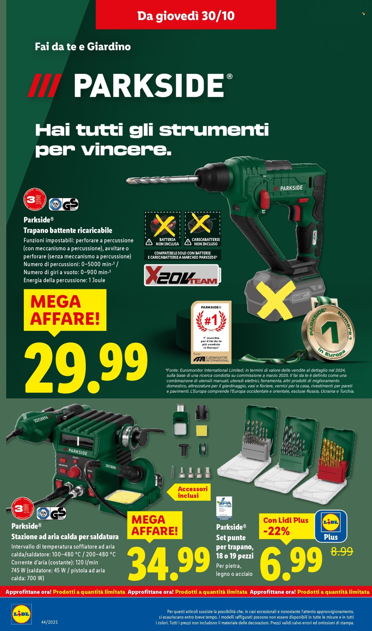 Volantino Lidl - 27/10/2025 - 2/11/2025. Pagina 44