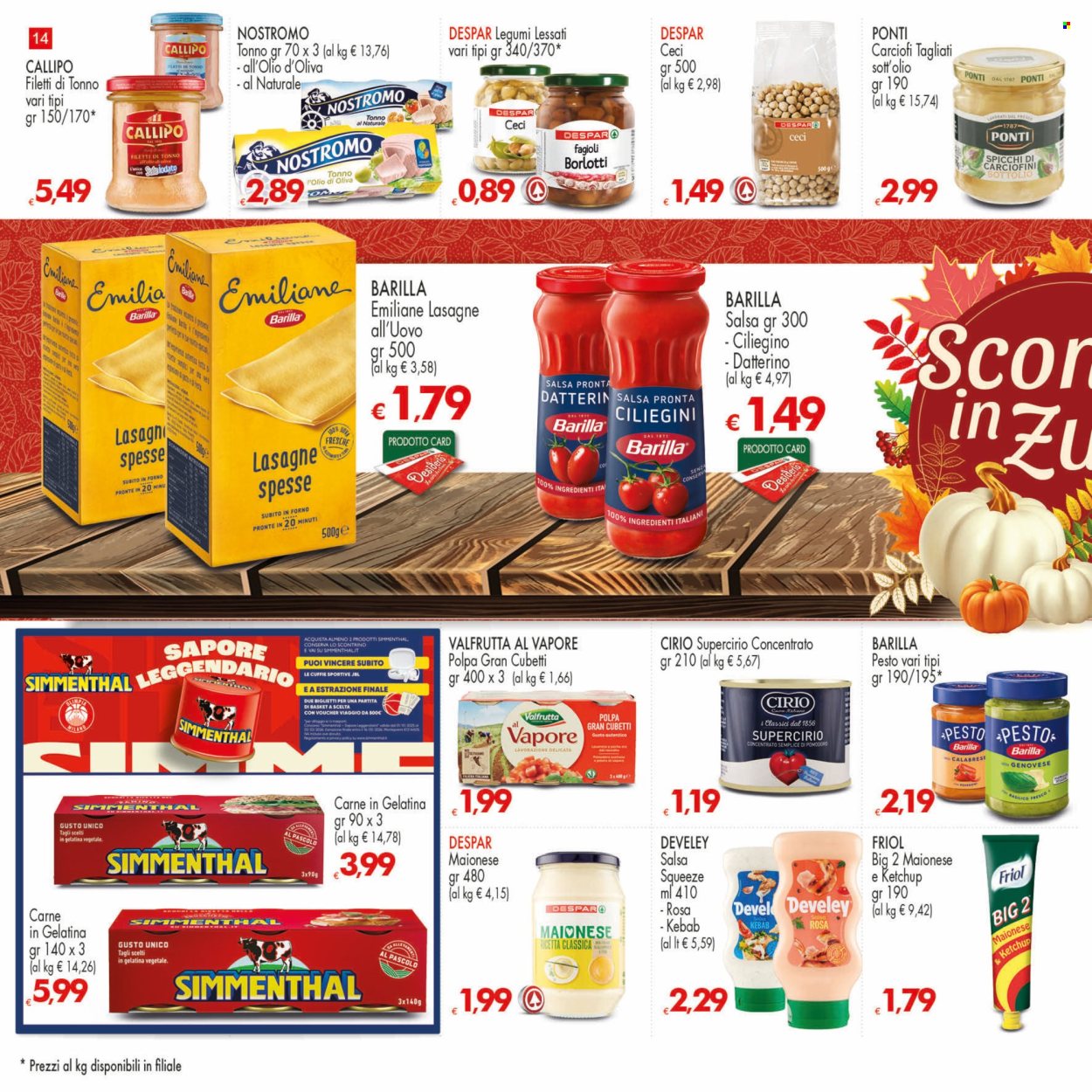 Volantino Despar - 23/10/2025 - 5/11/2025. Pagina 14