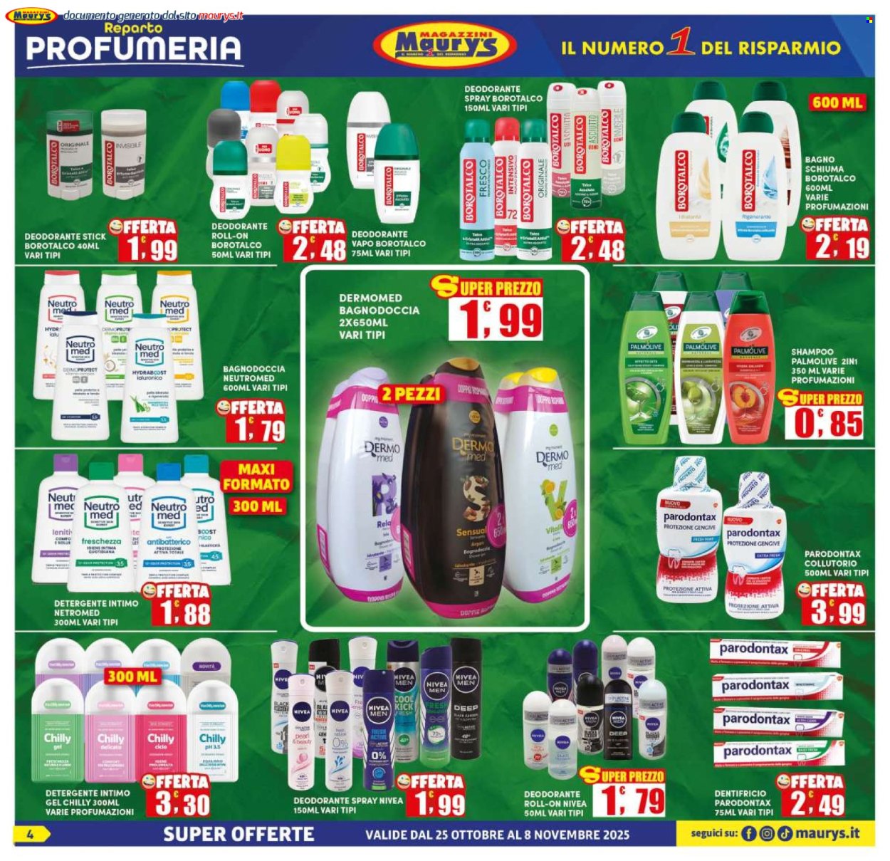 Volantino Maury's - 25/10/2025 - 8/11/2025. Pagina 4