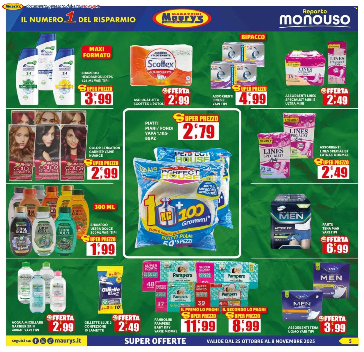 Volantino Maury's - 25/10/2025 - 8/11/2025. Pagina 5