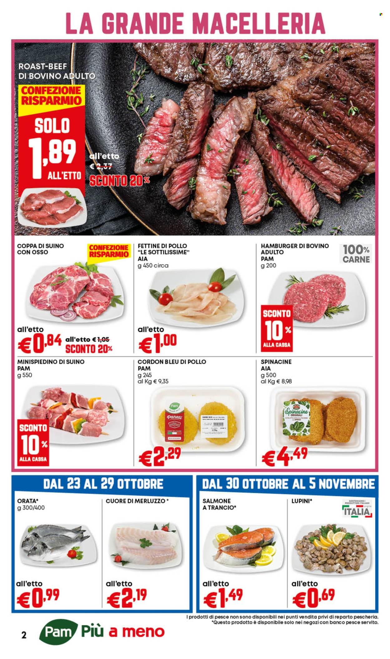Volantino Pam Panorama - 23/10/2025 - 5/11/2025. Pagina 2