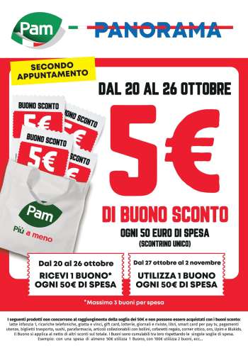 Volantino Pam Panorama - 20/10/2025 - 26/10/2025.