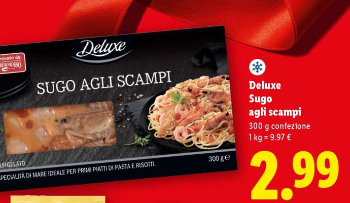Deluxe Sugo agli scampi