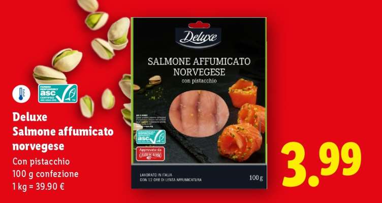Deluxe Salmone affumicato norvegese