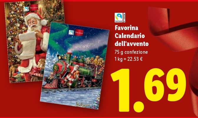 Favorina Calendario dell'avvento