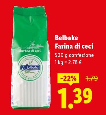 Belbake Farina di ceci