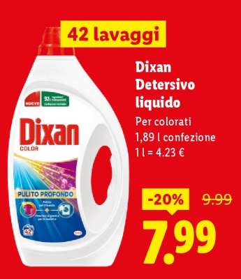 Dixan Detersivo Liquido