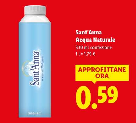 Sant'Anna ACQUA NATURALE