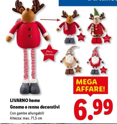 LIVARNO home Gnomo o renna decorativi