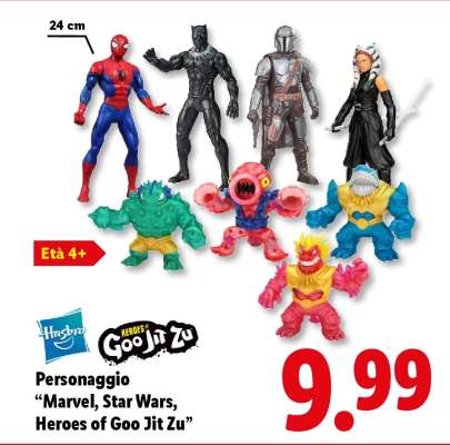 Personaggio "Marvel, Star Wars, Heroes of Goo Jit Zu"