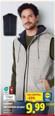 LIVERGY® Gilet imbottito da uomo