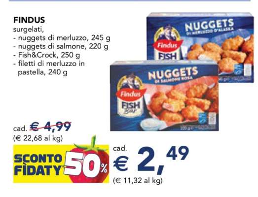Findus surgelati