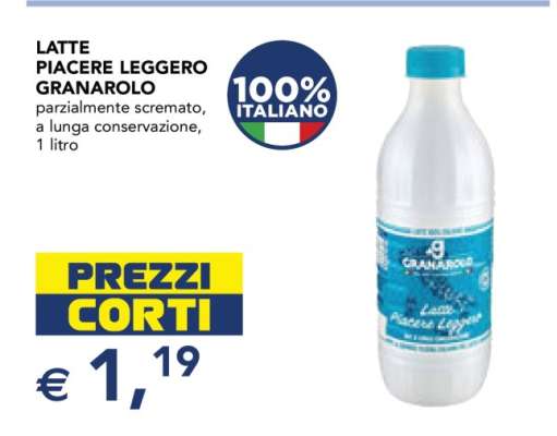 Latte Piacere Leggero Granarolo