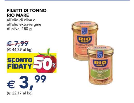 FILETTI DI TONNO RIO MARE
