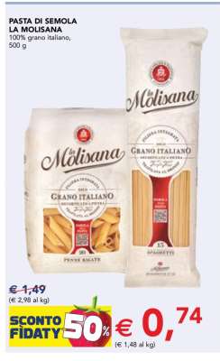 PASTA DI SEMOLA LA MOLISANA