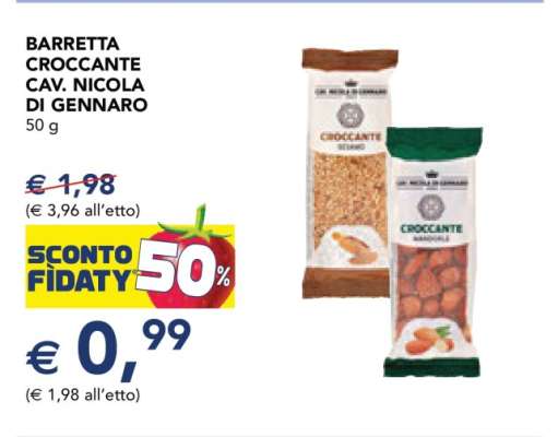 BARRETTA CROCCANTE CAV. NICOLA DI GENNARO