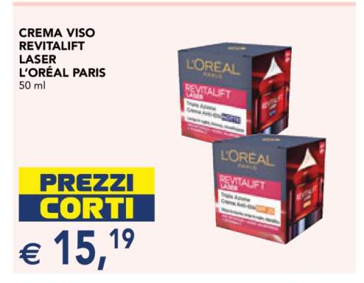 CREMA VISO REVITALIFT LASER L'ORÉAL PARIS