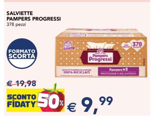 Salviette Pampers Progressi