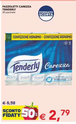 Fazzoletti Carezza Tenderly