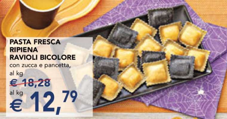 PASTA FRESCA RIPIENA RAVIOLI BICOLORE