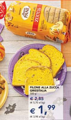 FILONE ALLA ZUCCA GRISSITALIA