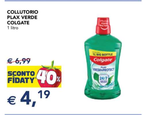 COLLUTORIO PLAX VERDE COLGATE