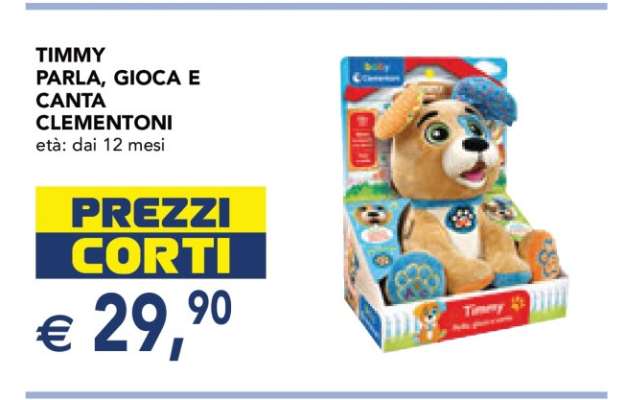 TIMMY PARLA, GIOCA E CANTA CLEMENTONI