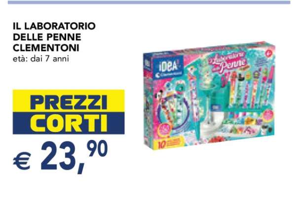 IL LABORATORIO DELLE PENNE CLEMENTONI