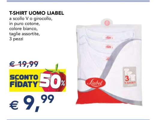 T-SHIRT UOMO LIABEL