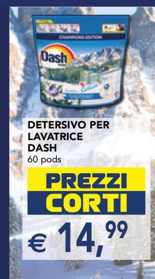 Detersivo per lavatrice Dash