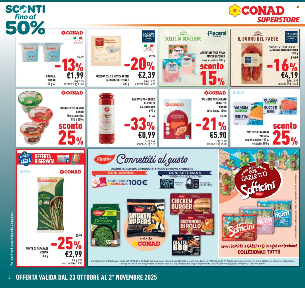 Volantino Conad Superstore - 23/10/2025 - 2/11/2025. Pagina 4