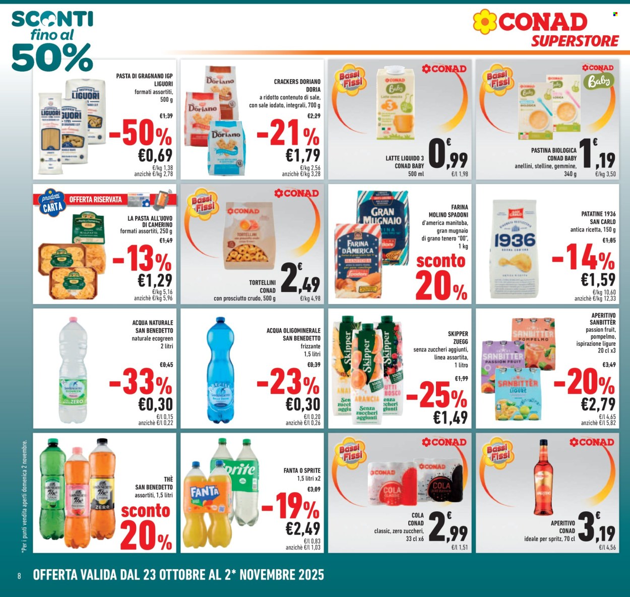 Volantino Conad Superstore - 23/10/2025 - 2/11/2025. Pagina 8