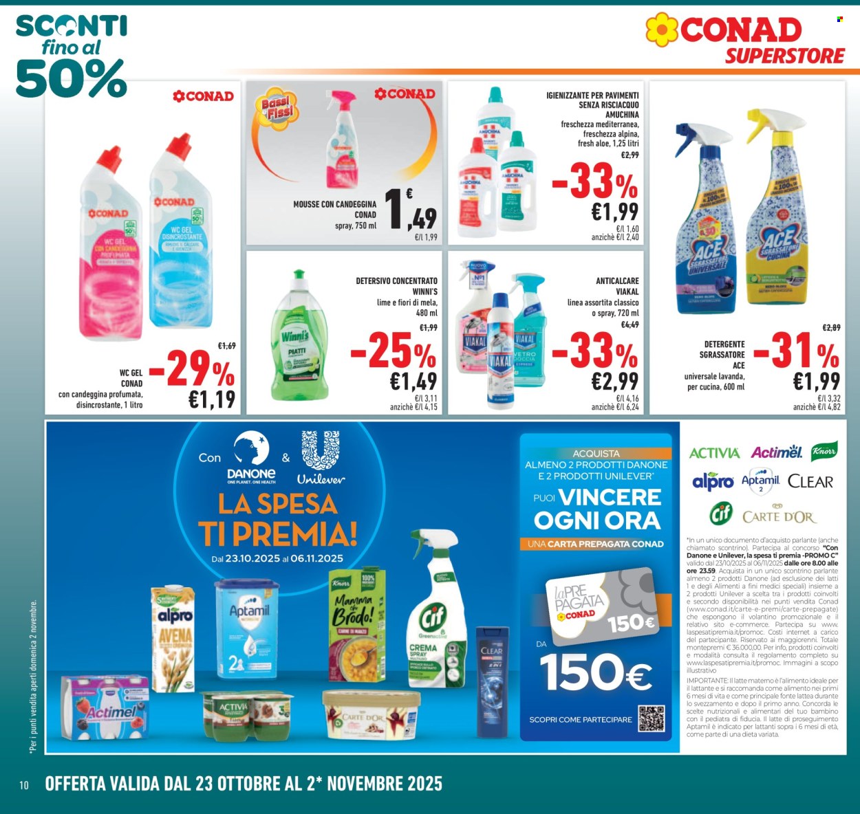 Volantino Conad Superstore - 23/10/2025 - 2/11/2025. Pagina 10