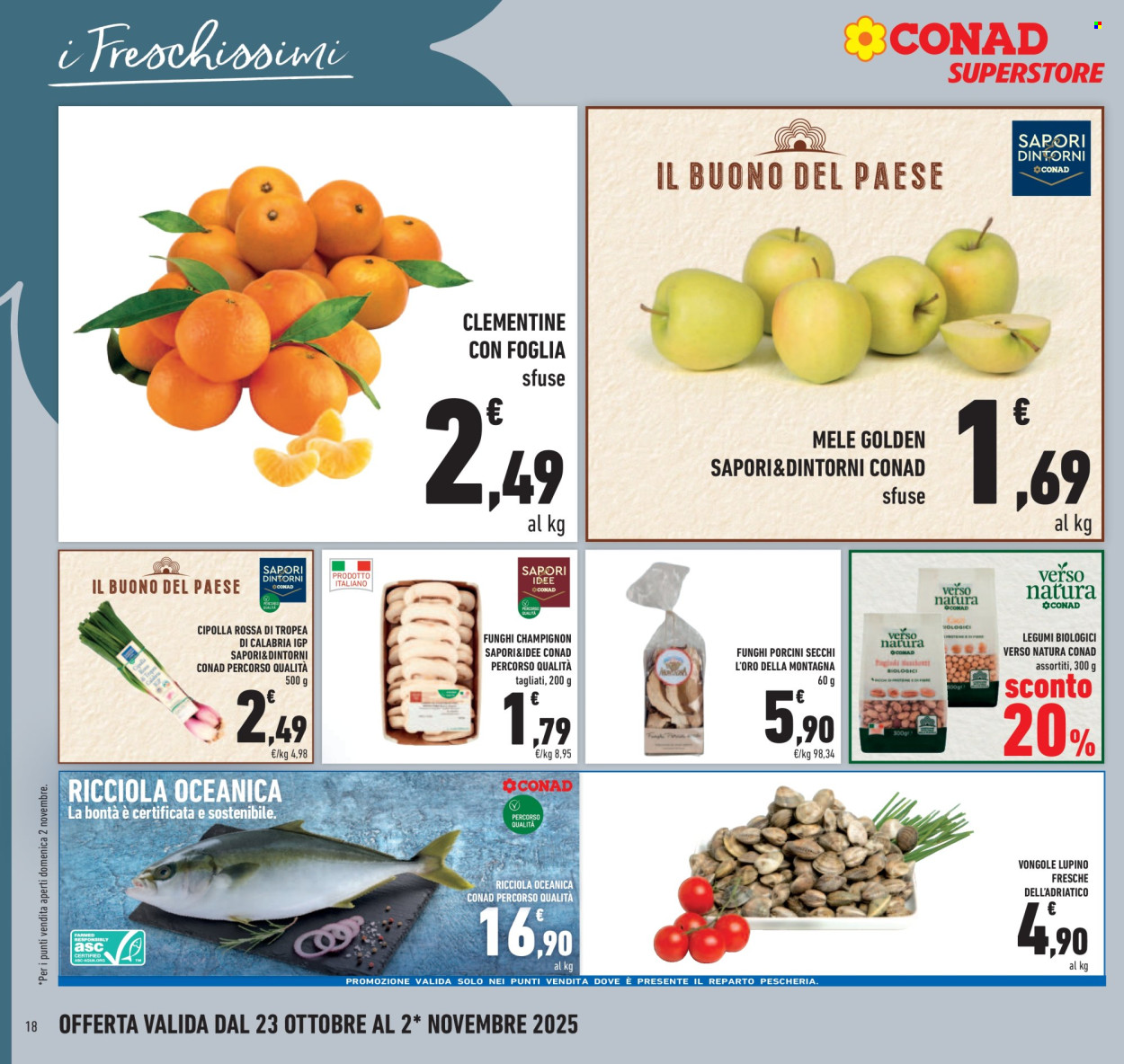Volantino Conad Superstore - 23/10/2025 - 2/11/2025. Pagina 18