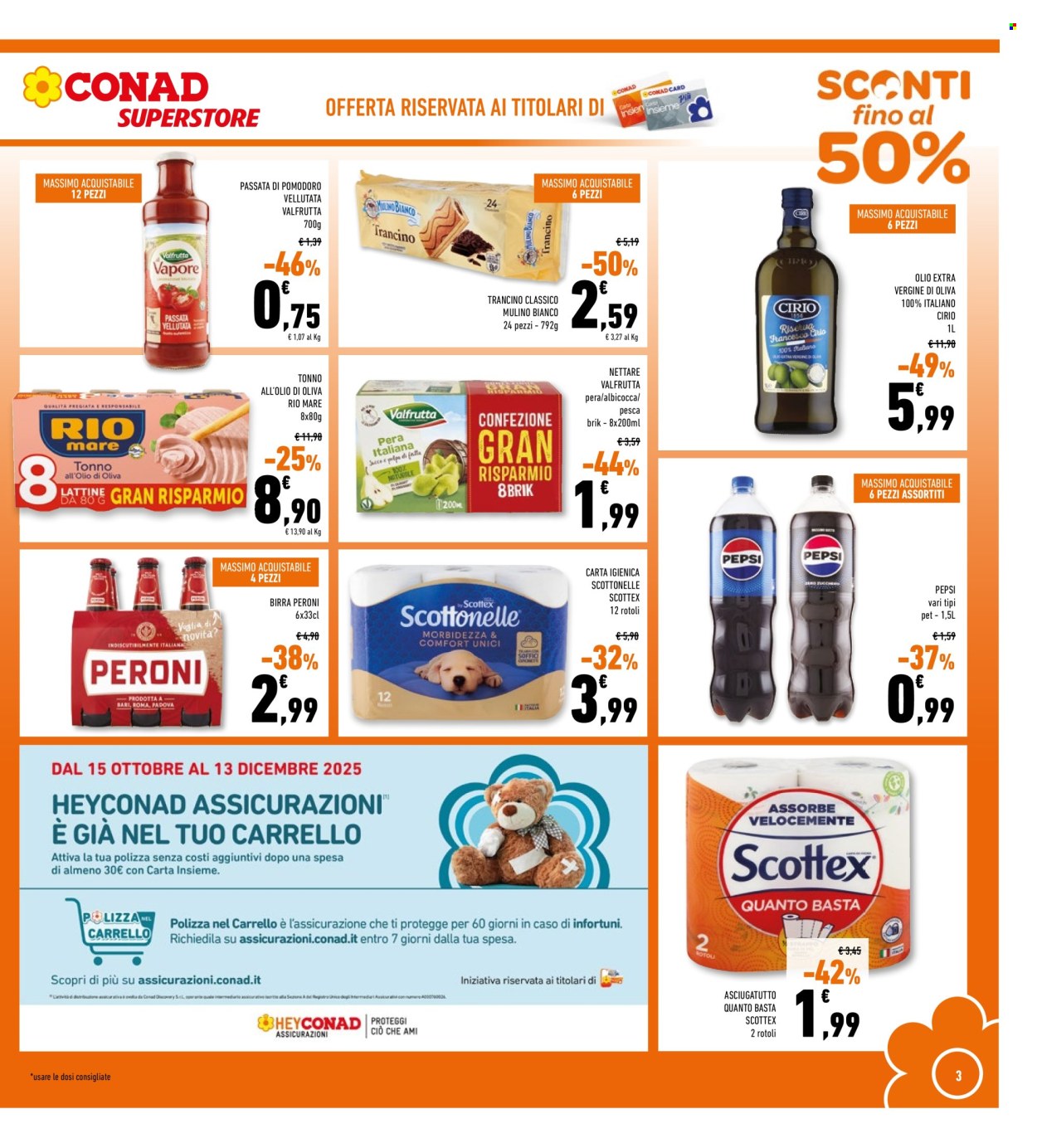 Volantino Conad Superstore - 22/10/2025 - 2/11/2025. Pagina 3