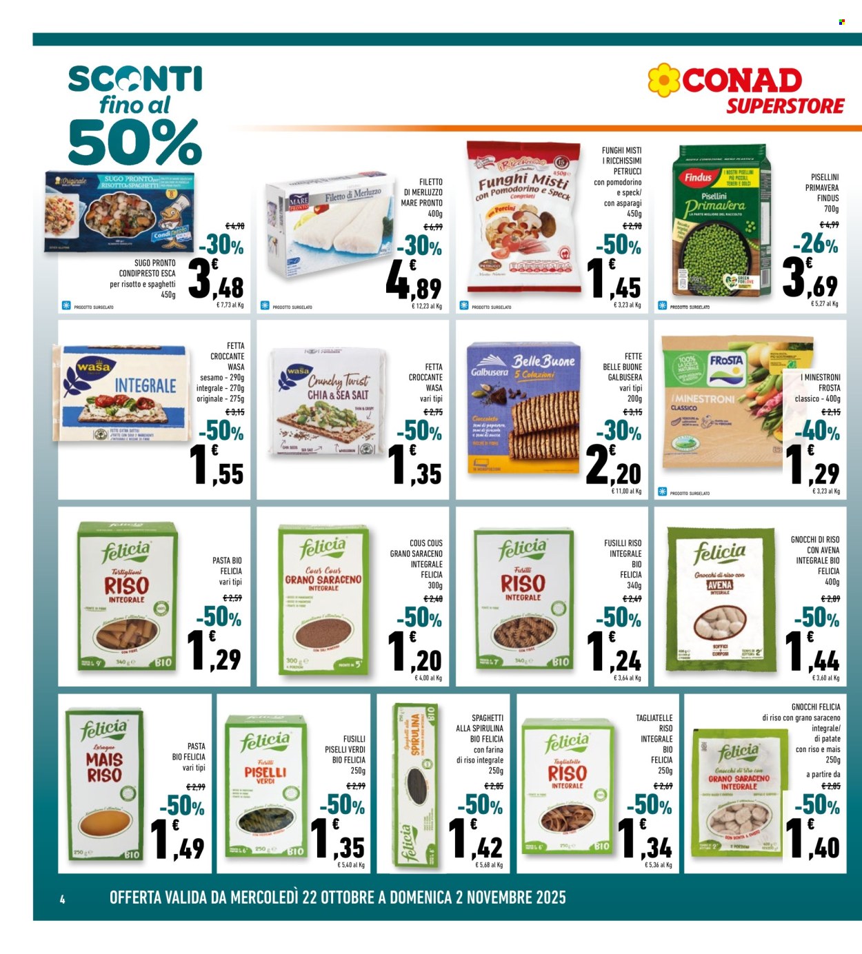 Volantino Conad Superstore - 22/10/2025 - 2/11/2025. Pagina 4