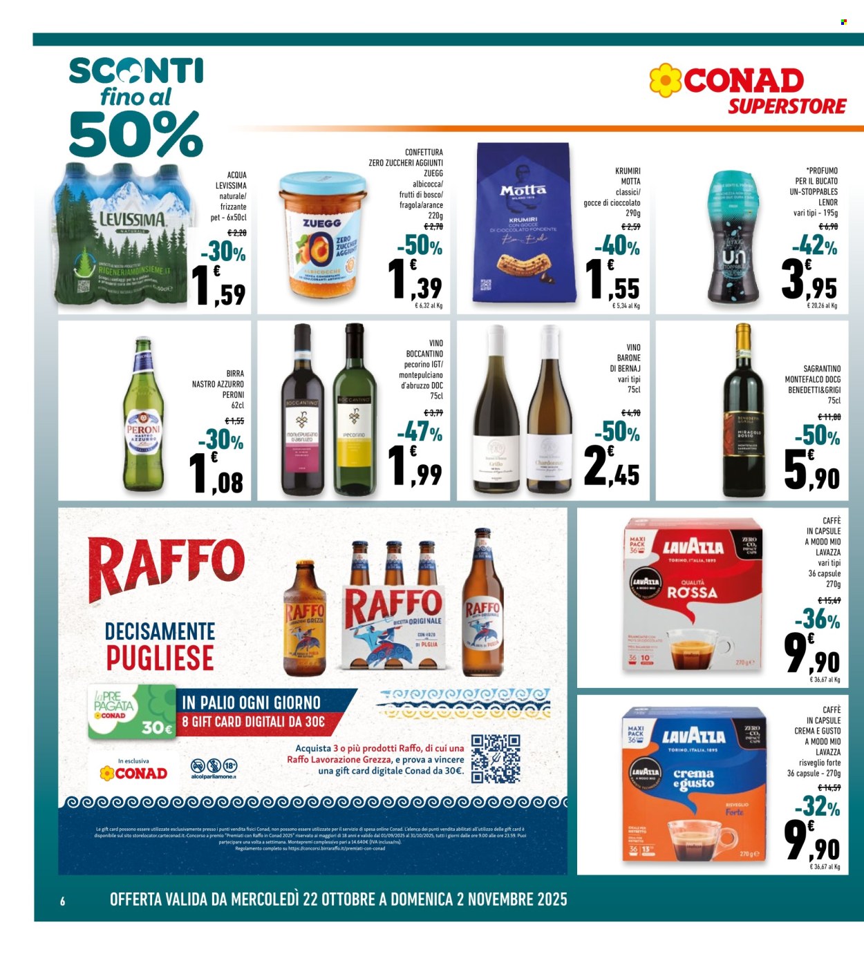 Volantino Conad Superstore - 22/10/2025 - 2/11/2025. Pagina 6
